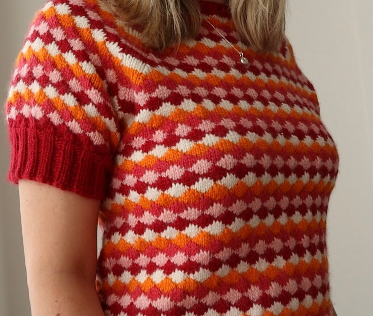 RASPBERRY SUNDAE SWEATER PATTERN