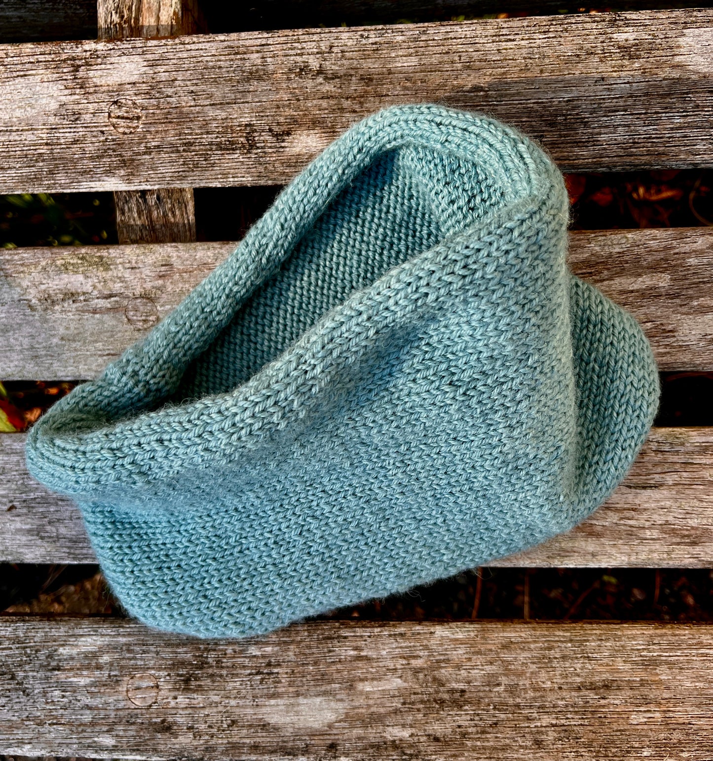 FREE STOCKING STITCH SNOOD PATTERN