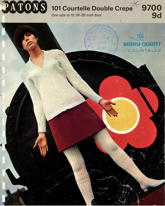 Where my passion for knitting vintage patterns began...